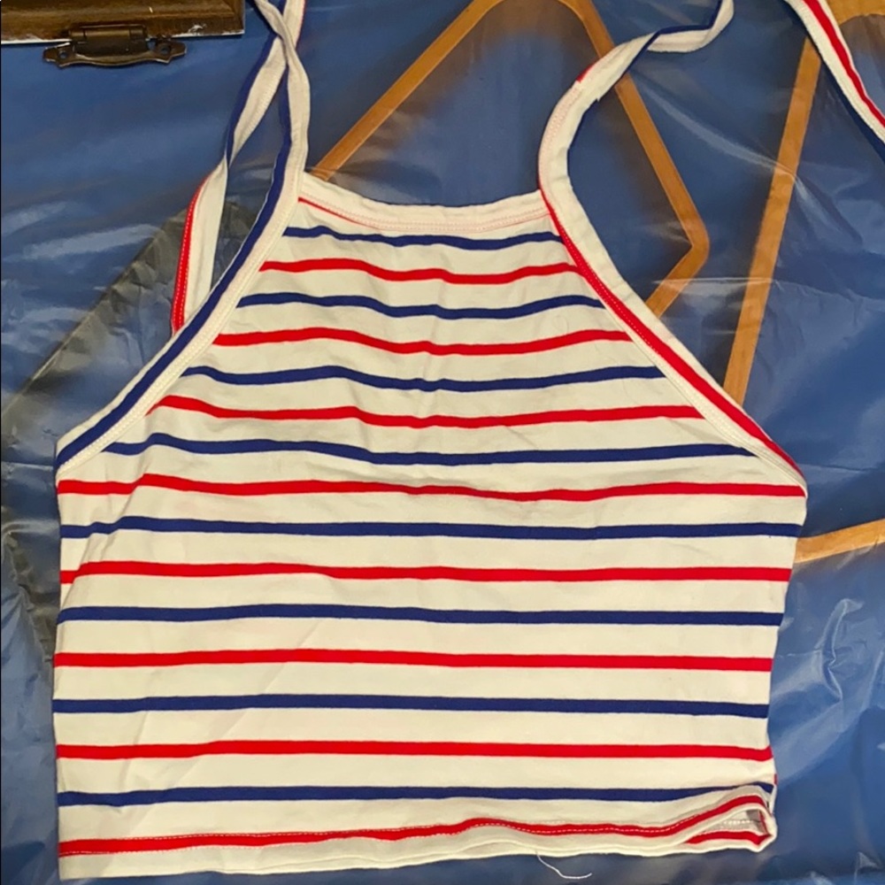shein tie crop top